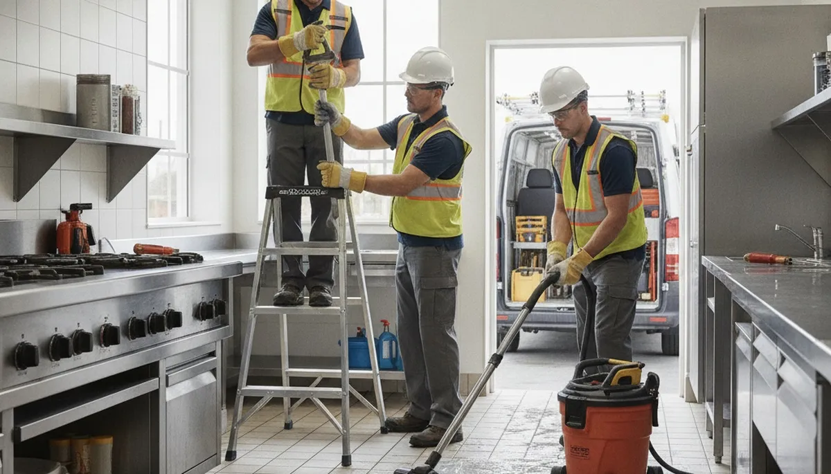 Emergency plumber repairing a pipe in Salt Lake City, UT for fast residential plumbing service