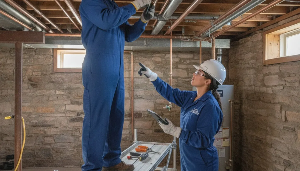 Plumber providing repair service in Salt Lake City, UT for plumbing leaks and fixtures