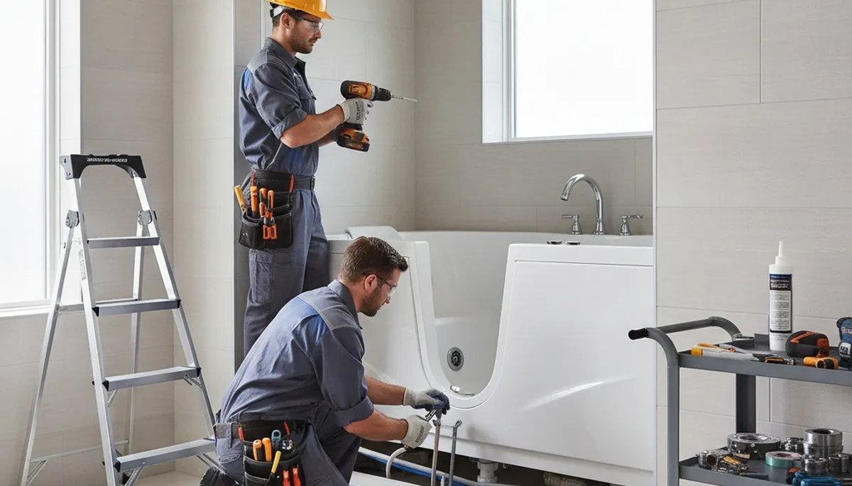 Walk-in tub installation for Salt Lake City, UT homes by On Call Plumbers